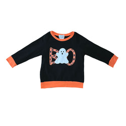 BOO! Appliqué Pullover
