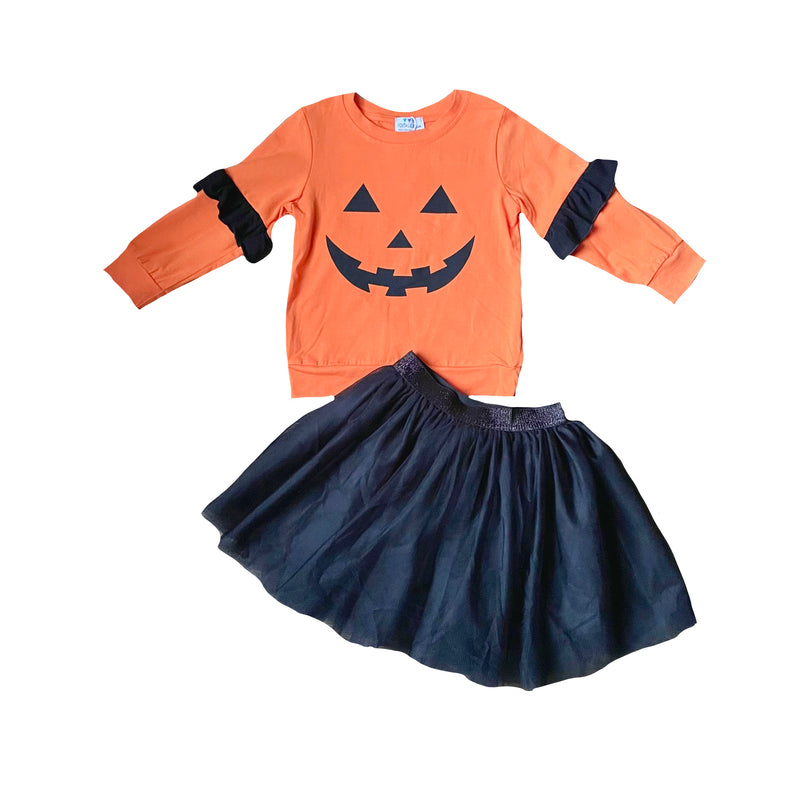 Jack-O-Lantern 2-Piece Tutu Set