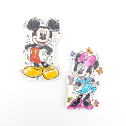 Mickey + Minnie 2-Pack Snap Clip Set