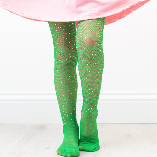 Emerald Bling Tights