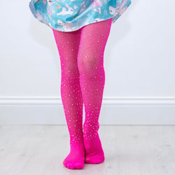 Hot Pink Bling Tights