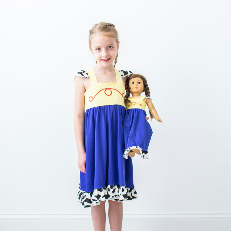 Jessie Inspired Doll Sized Dress