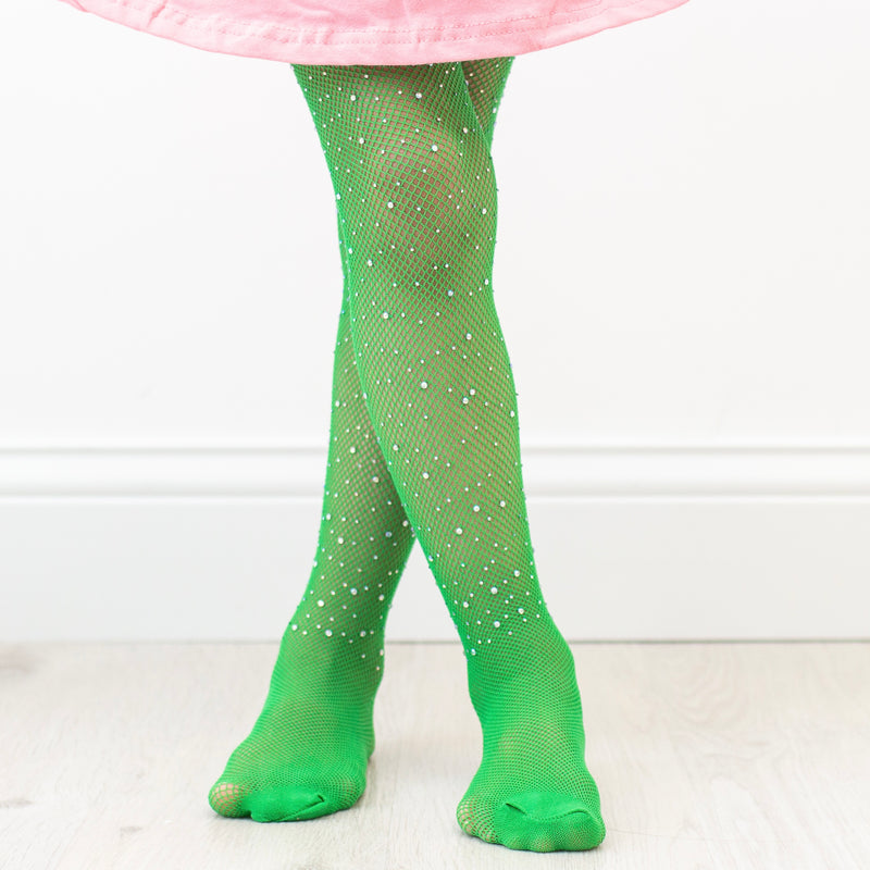 Emerald Bling Tights