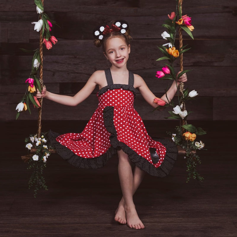 minnie mouse cotton dress DISNEY Jumping Beans Minnie Mouse Dress 18M Pink Printed Everyday Casual