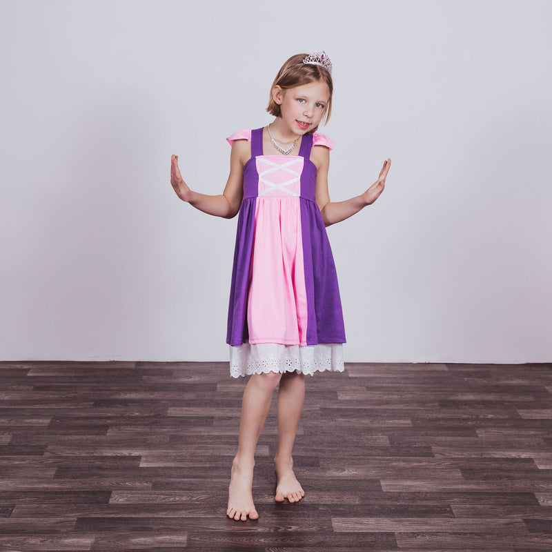 cotton rapunzel dress Our Original Rapunzel Twirl Dress Only Little Once